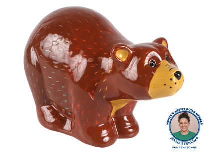 Bisque Bongo The Bear Figurine (Case of 4)
