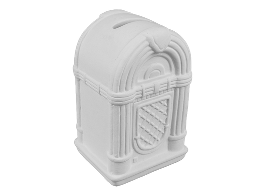 Bisque Jukebox Bank (Case of 6)