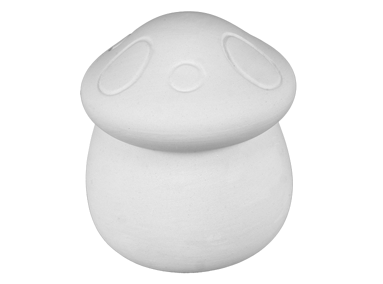 Bisque Toadstool Box (Case of 6)