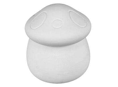 Bisque Toadstool Box (Case of 6)