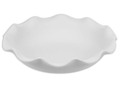 Bisque Scalloped Bowl (Case of 4)