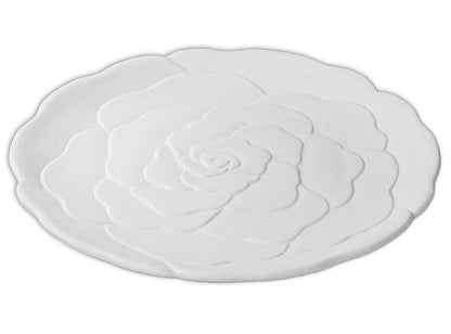 Bisque Rose Dish (Case of 6)