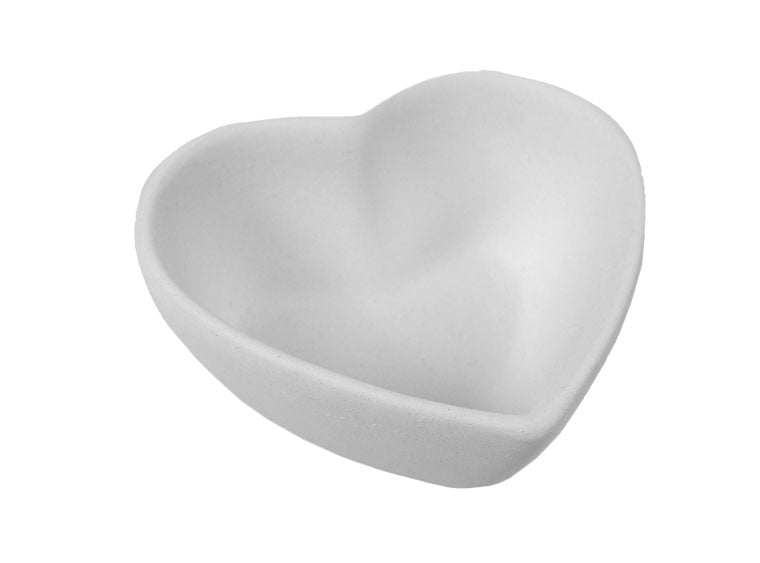 Bisque Heart Sauce Bowl (Case of 12)