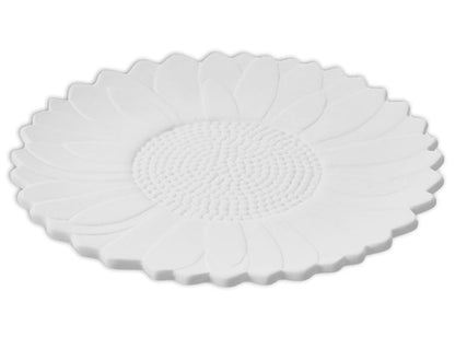 Bisque Sunflower Plate (Case of 6)