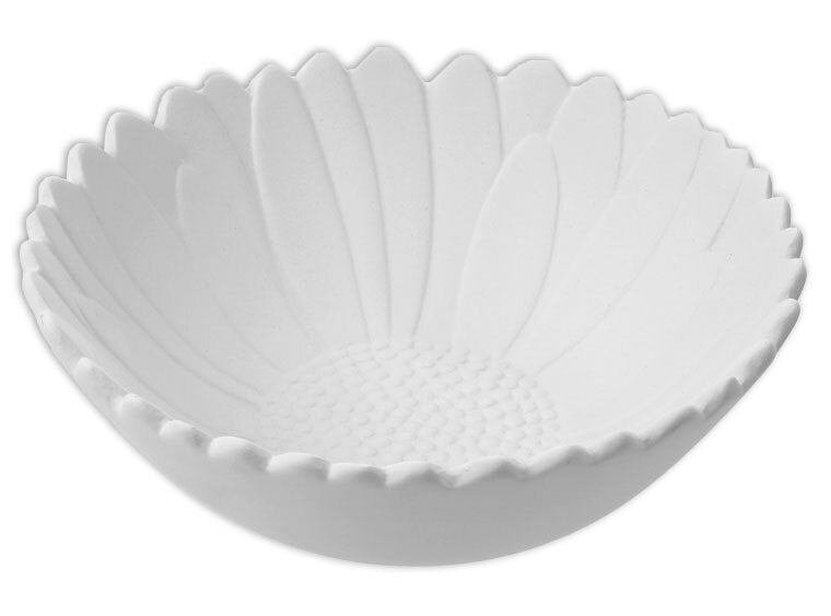 Bisque Sunflower Bowl (Case of 6)