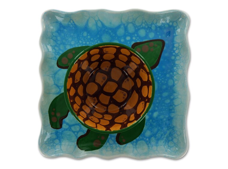 Bisque Sassy Plate Medium (Case of 6)