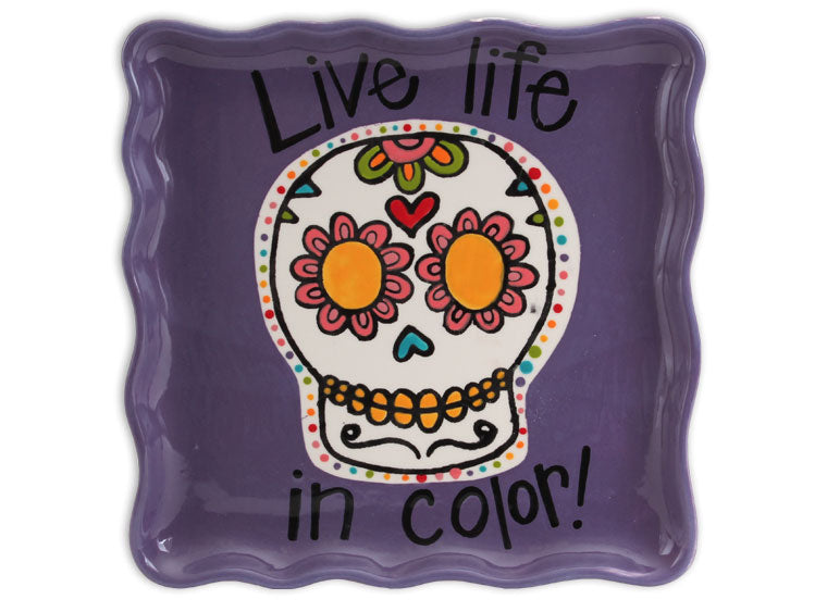Bisque Sassy Plate Large (Case of 4)