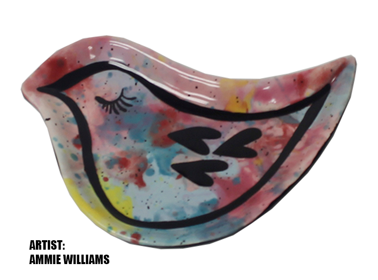 Bisque Little Birdy Dish (Case of 12)