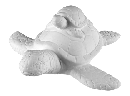 Bisque Mama And Baby Sea Turtle (Case of 4)