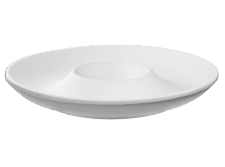 Bisque Chip And Dip Server (Case of 4)