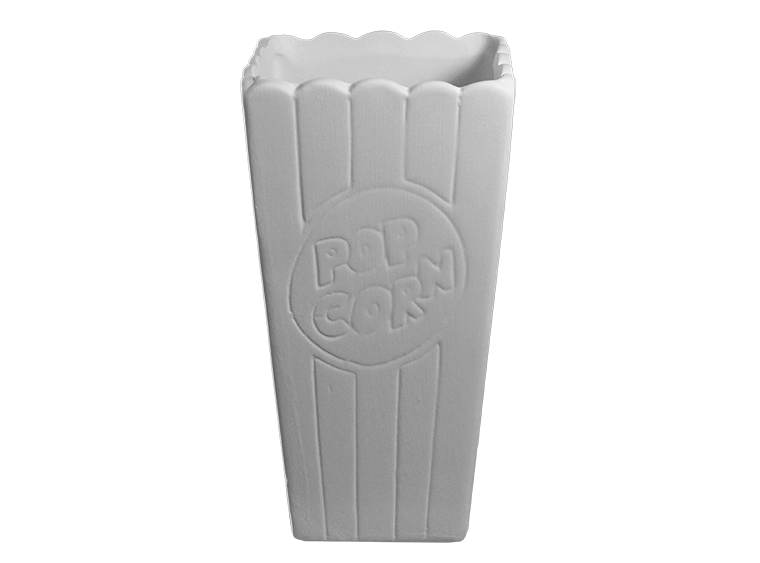 Bisque Movie Time Popcorn Holder (Case of 4)