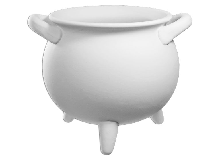 Bisque Hocus Pocus Cauldron (Case of 4)