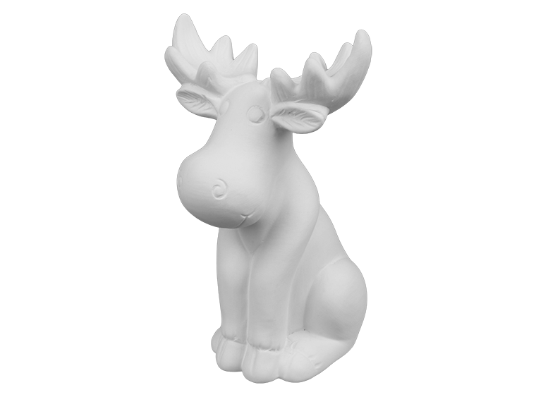 Bisque Maple The Moose Figurine (Case of 4)