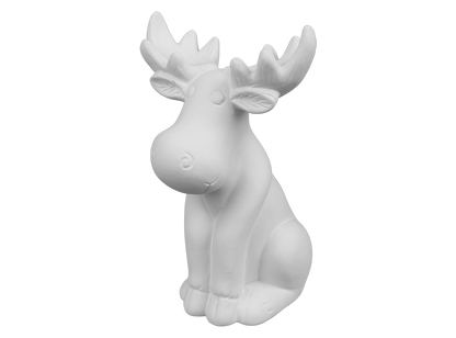 Bisque Maple The Moose Figurine (Case of 4)