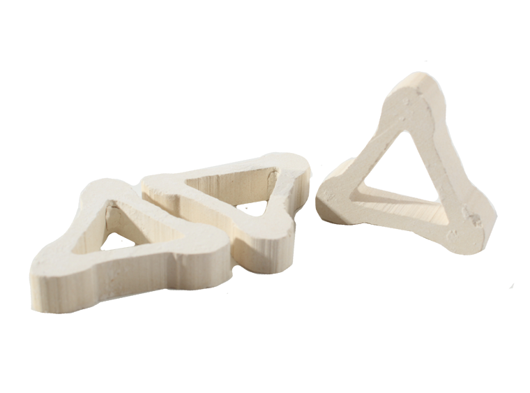 1/2" Triangle Kiln Post (Case of 1)