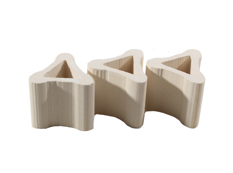 2" Triangle Kiln Post (Case of 1)