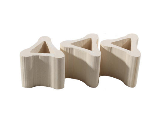 2" Triangle Kiln Post (Case of 1)