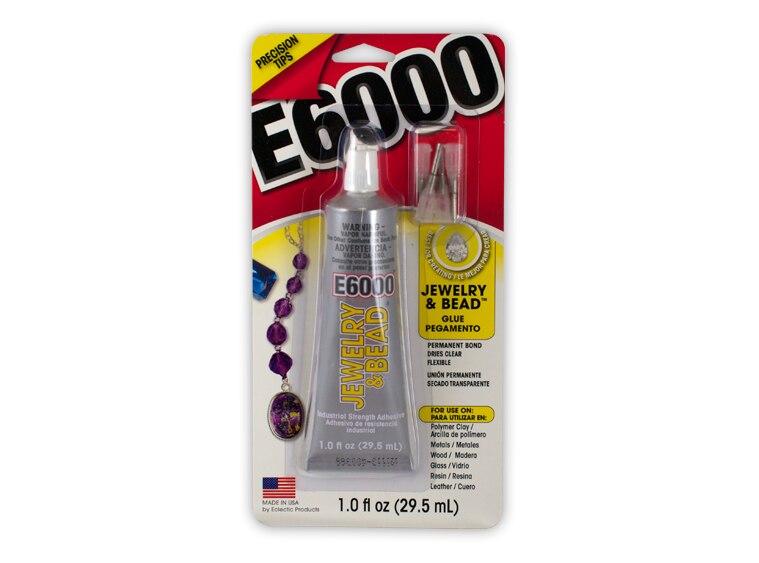 Bead & Jewelry Tips W/E6000 Adhesive Package (Case of 1)