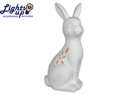 Bisque Lighted Lovely Bunny (Case of 2)