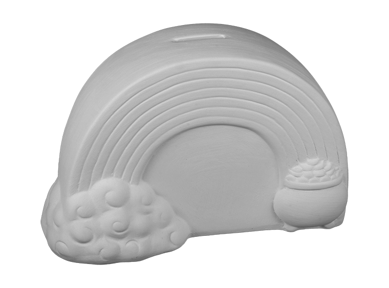 Bisque Pot 'O Gold Bank (Case of 3)