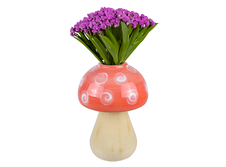 Bisque Mariana Mushroom Vase (Case of 4)