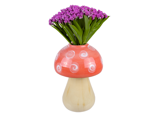 Bisque Mariana Mushroom Vase (Case of 4)