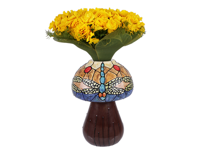 Bisque Mariana Mushroom Vase (Case of 4)