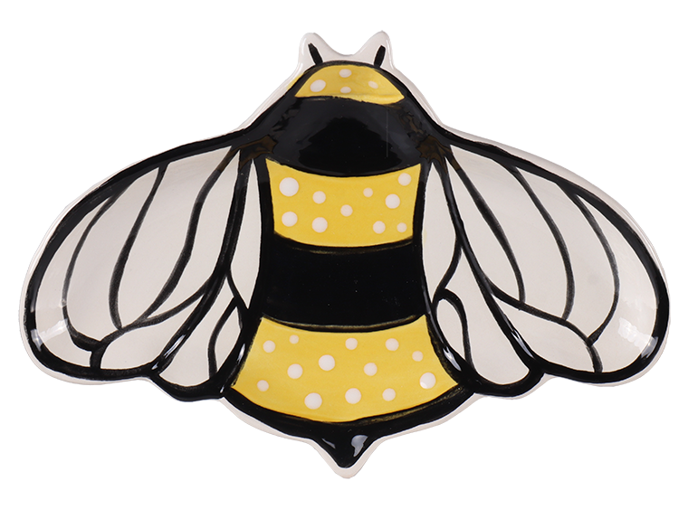 Bisque Buzzin' Bumble Bee Dish (Case of 12)