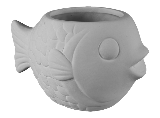 Bisque So-Fish-Ticated Container (Case of 6)
