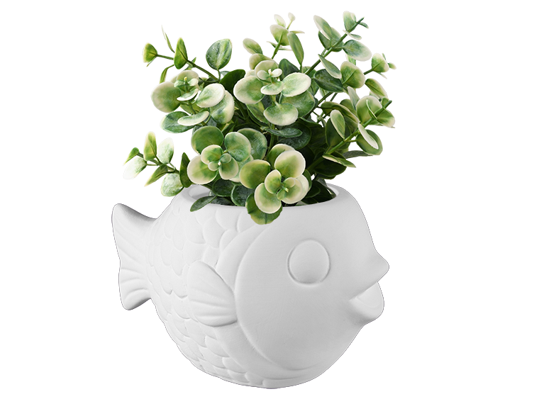 Bisque So-Fish-Ticated Container (Case of 6)