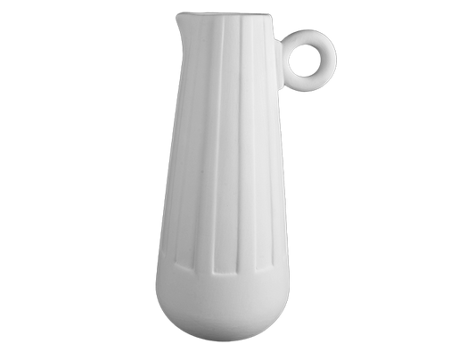 Bisque Slender Striped Vase (Case of 4)