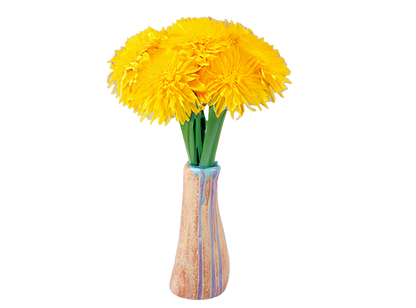 Bisque Organic Bud Vase 3 (Case of 6)