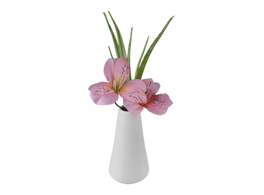 Bisque Organic Bud Vase 1 (Case of 12)
