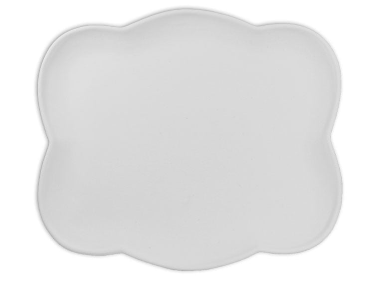 Bisque Little Bubble Plate (Case of 8)