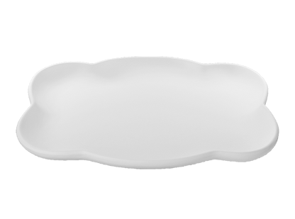 Bisque Big Bubble Plate (Case of 6)
