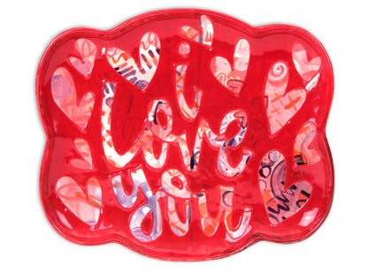 Bisque Big Bubble Plate (Case of 6)