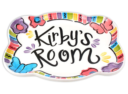 Bisque Big Bubble Plate (Case of 6)