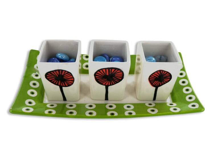 Bisque Lafayette Tray (Case of 6)