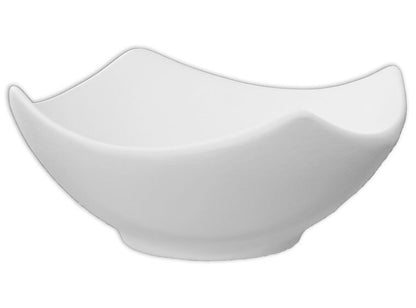 Bisque Square Rice Bowl (Case of 6)
