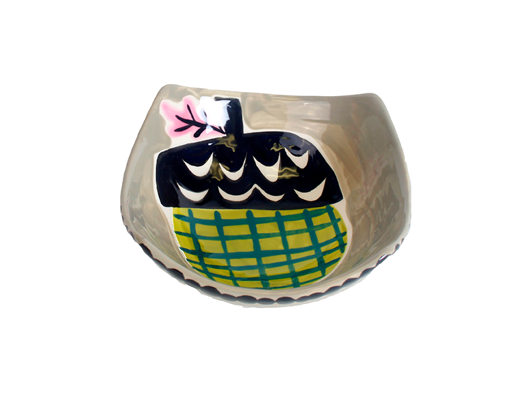 Bisque Square Rice Bowl (Case of 6)