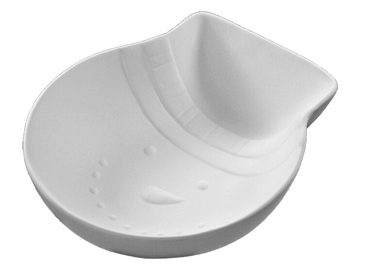 Bisque Snowman Bowl (Case of 6)