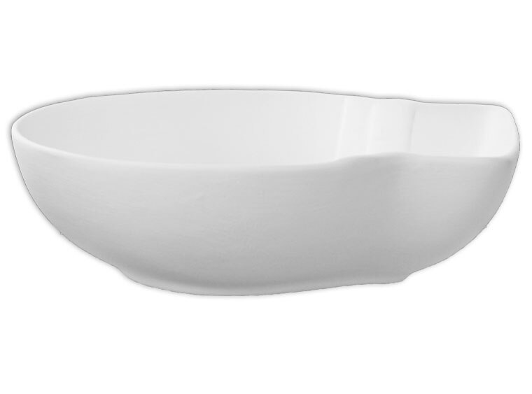 Bisque Snowman Bowl (Case of 6)