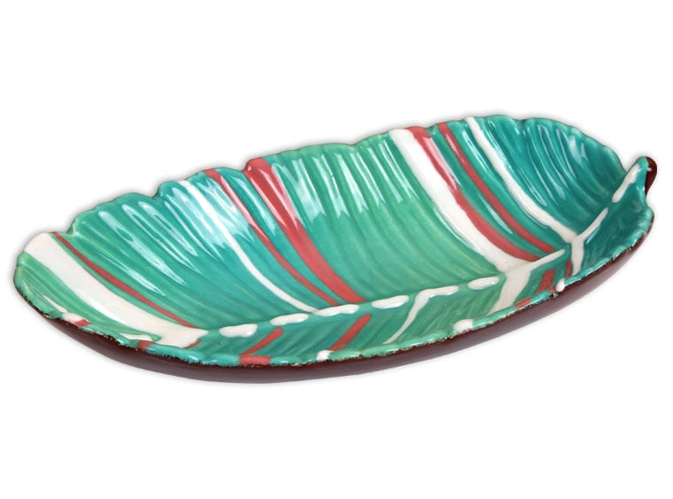 Bisque Feather Dish (Case of 6)