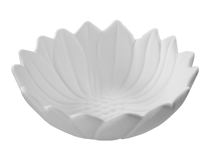 Bisque Daisy Bowl (Case of 6)