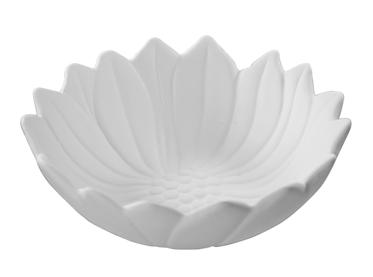 Bisque Daisy Bowl (Case of 6)