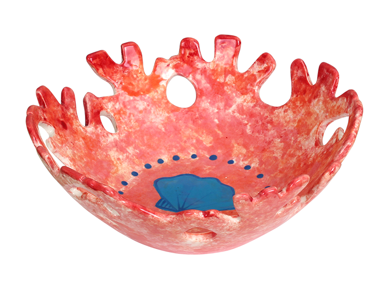 Bisque Coral Bowl (Case of 2)