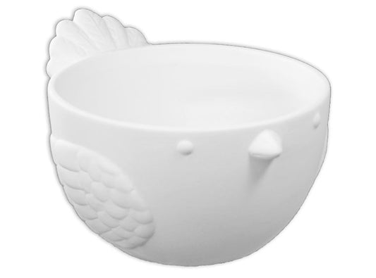 Bisque Bird Serving Bowl (Case of 4)