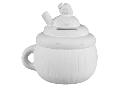 Bisque Sweetie Swirl Bank (Case of 6)