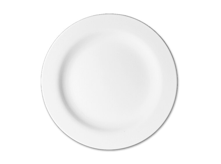 Bisque Rim Bread Plate (Case of 12)