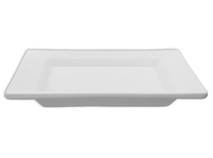 Bisque Rim Square Small (Case of 6)